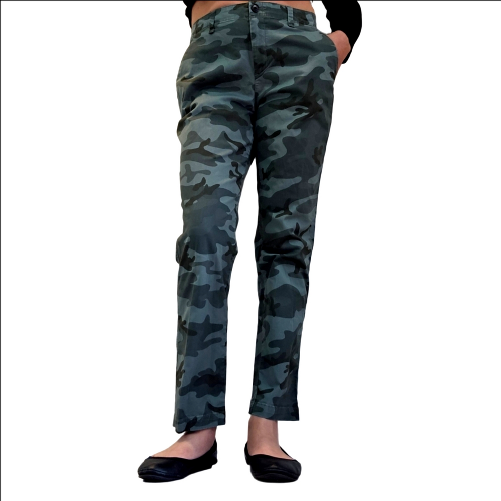 Gap Camouflage Girlfriend Chinos